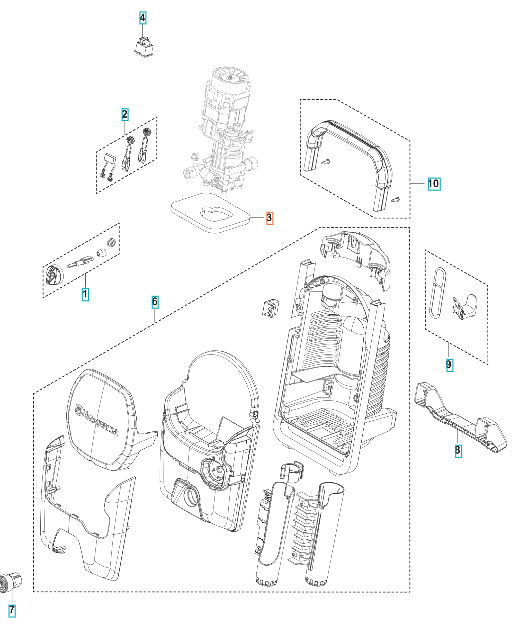 Gasket Foam Motor Cover 5460899-01