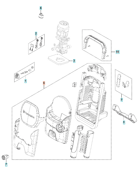 Cover Kit, Pw 130 5460902-01