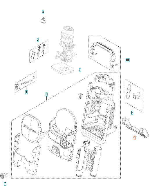 Support Foot 5460904-01