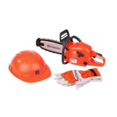 Husqvarna forestry kit for kids – chainsaw, helmet, gloves Husqvarna forestry kit for kids – chainsaw, helmet, gloves