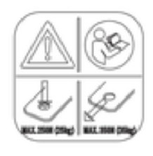 Decal towing 350N