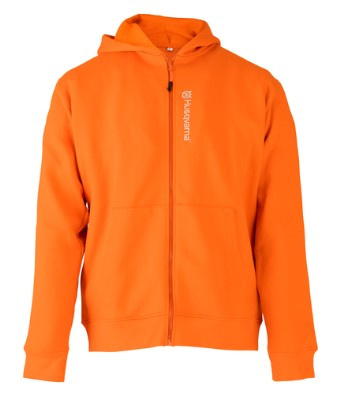 Husqvarna Zip Hoodie Orange, XL