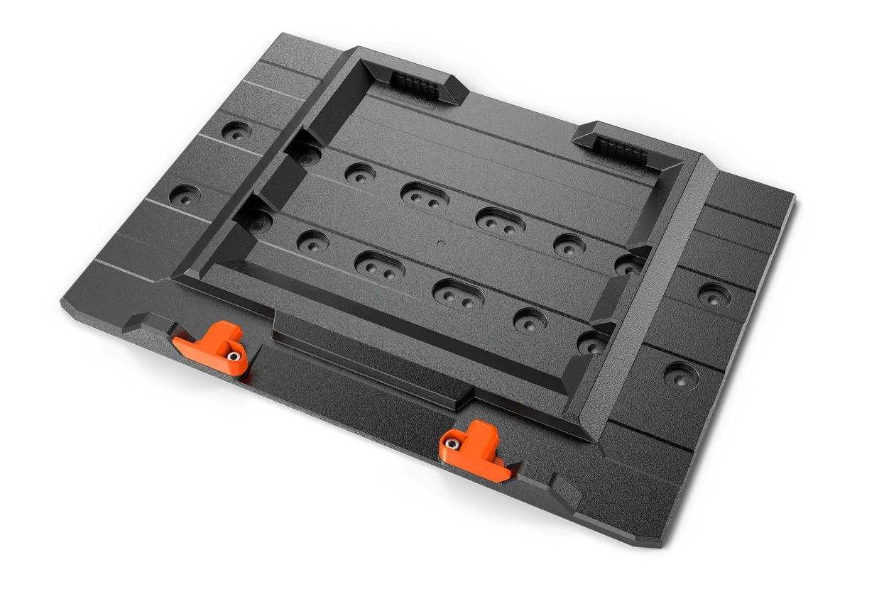 Husqvarna shelf adapter for battery box