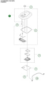 Stop button Automower Nera Stop button Automower Nera