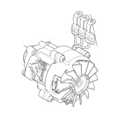 Motor complete electric motor assembly Motor complete electric motor assembly