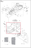 Chassis left / flywheel side Chassis left / flywheel side