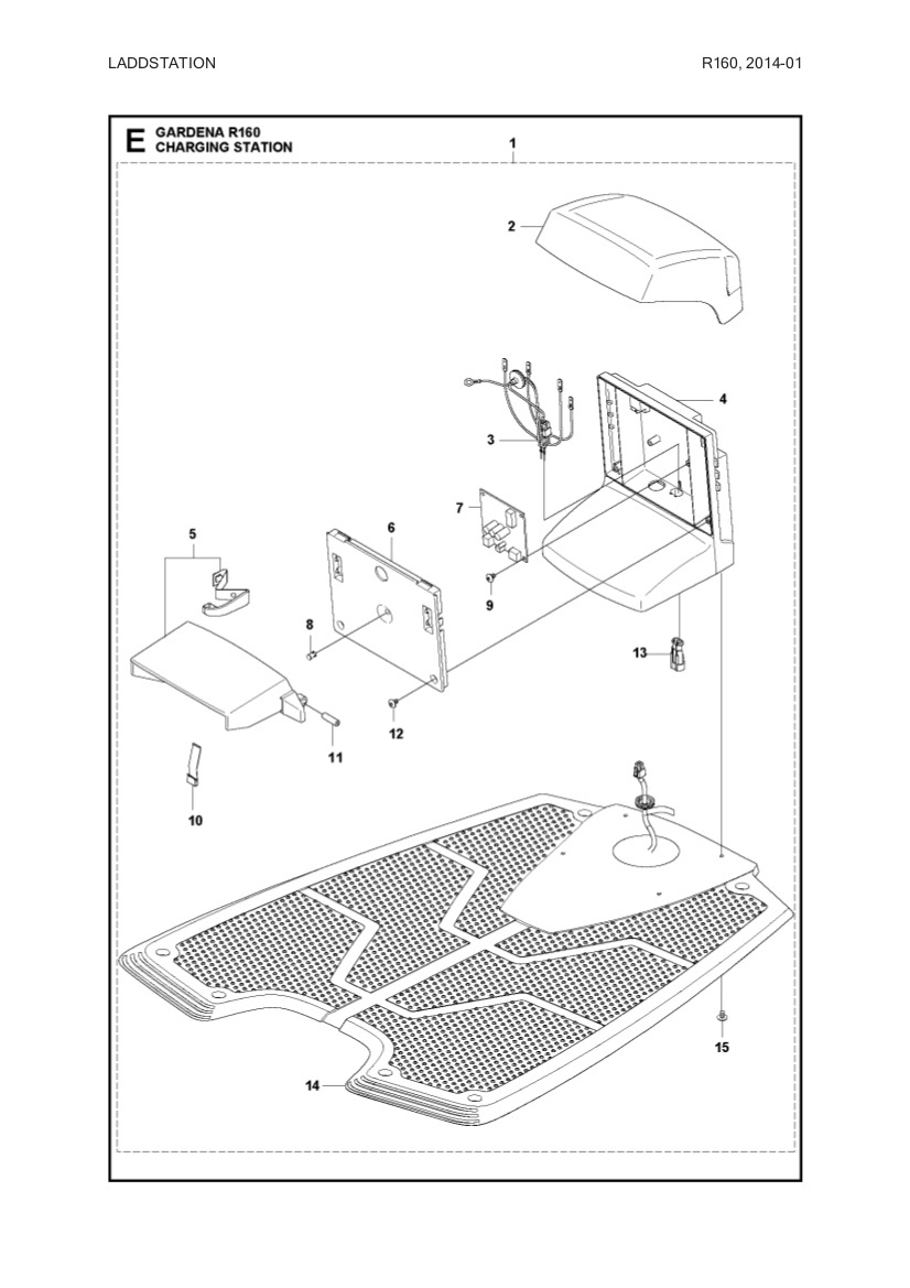 Charge plate