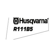 Decal Husqvarna R111B5 Decal Husqvarna R111B5