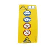 Warning Decal Eu/As 536Lib 5778443-01 Warning Decal Eu/As 536Lib 5778443-01