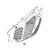 Starter housing Jonsered CS2252, CS2253 Starter housing Jonsered CS2252, CS2253