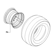 Wheel Kpl 5807693-01 Wheel Kpl 5807693-01
