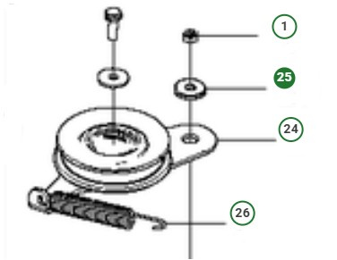 Plastic Washer Compl 5842886-01