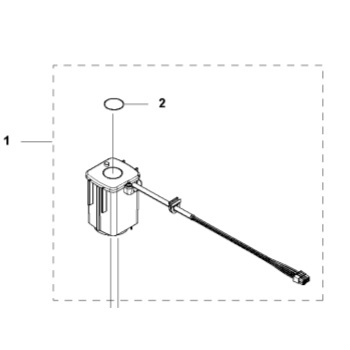 Cutting motor Automower 310, 315, 315X