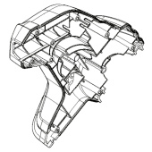 Engine cover Left Engine cover Left