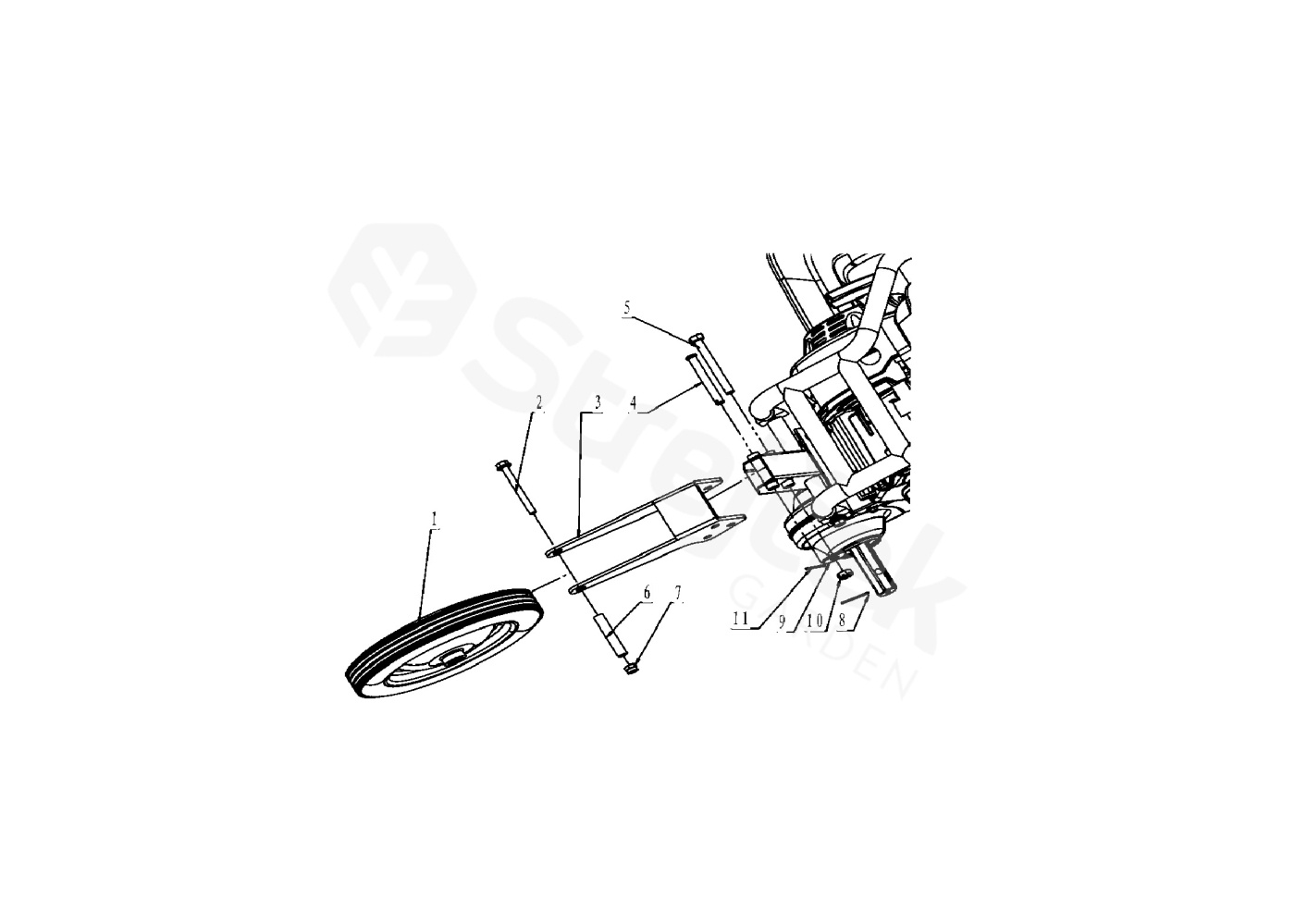 Support Wheel 5879820-01