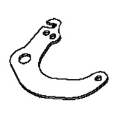 Bellcrank Drive Black Zinc Pla 5892899-02 Bellcrank Drive Black Zinc Pla 5892899-02