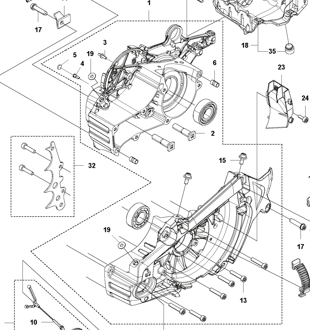 Crankcase 5901956-04