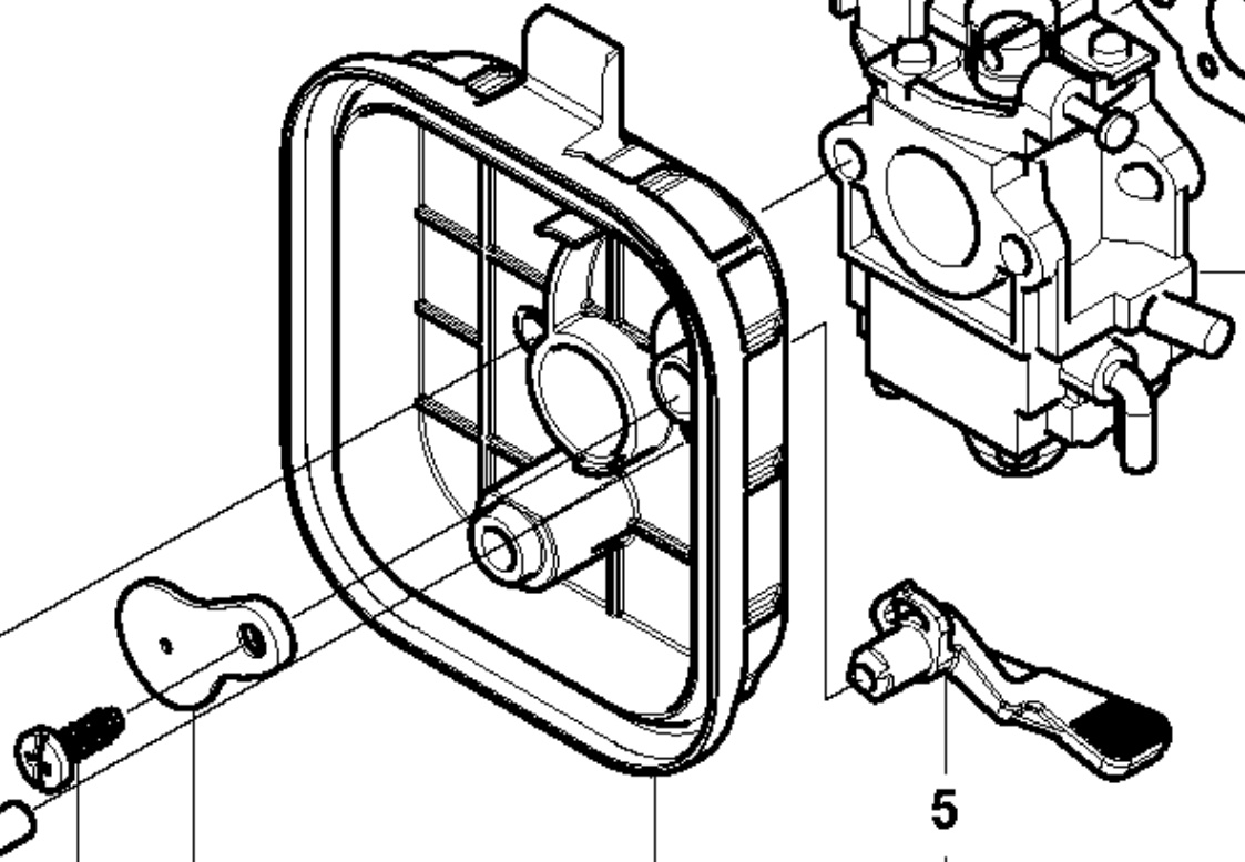 Air Filter Holder Complete 5905794-01