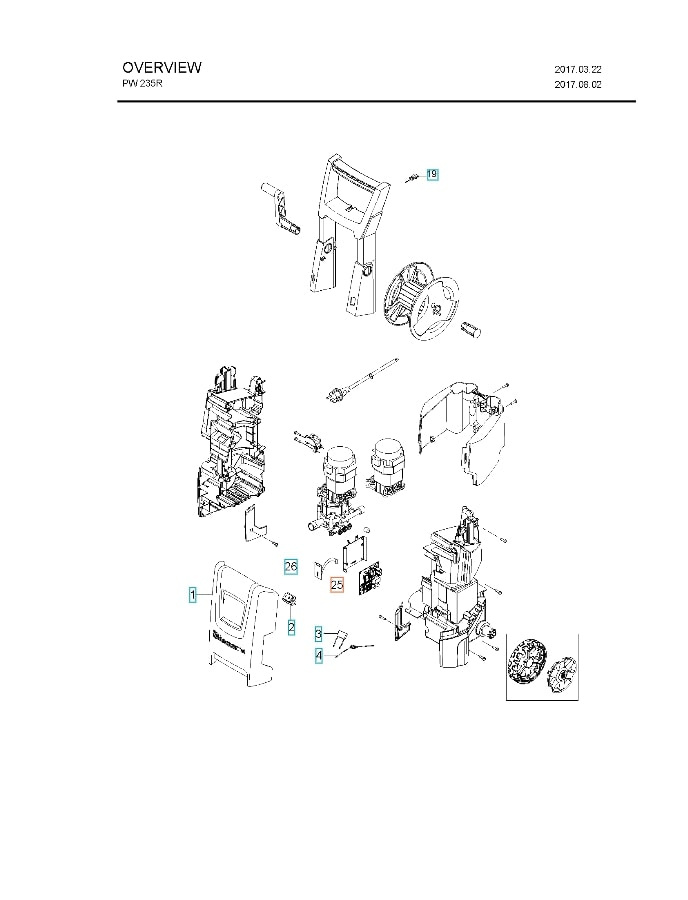 Printed Circuit Pcba Wir 5926176-77