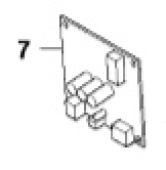 Circuit board charging station 220AC, 230ACX, 260ACX, 265ACX Circuit board charging station 220AC, 230ACX, 260ACX, 265ACX