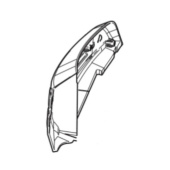 Engine Hood Left Cover Engine Hood Left Cover