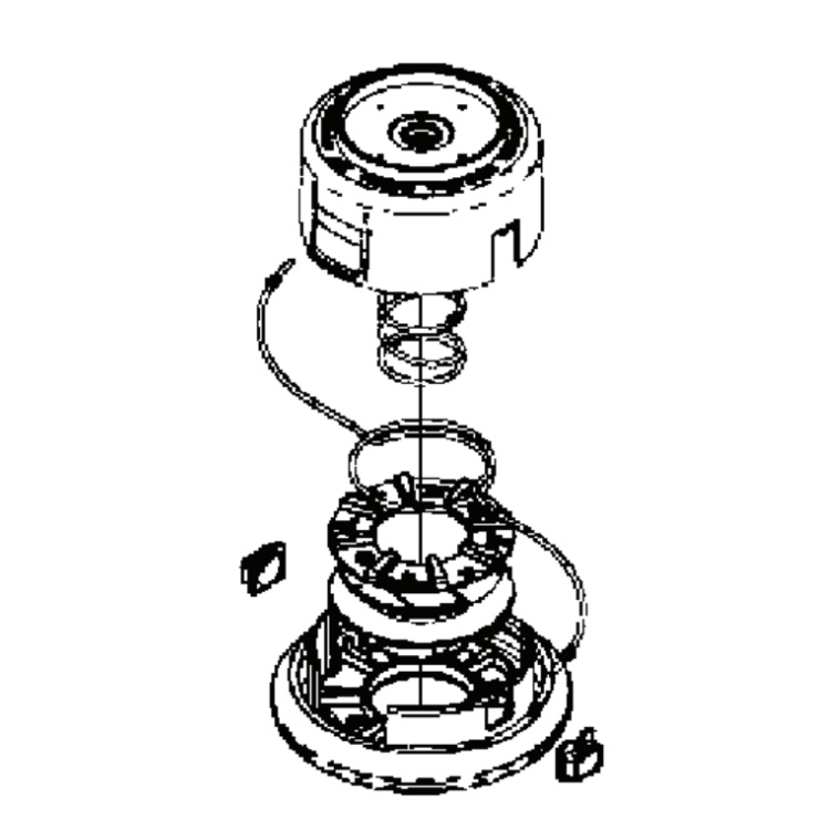 Trimmer Head 33R/33Rb 5937076-01