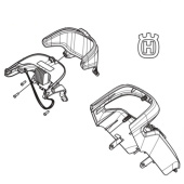 Steering cover Front part M, Straw Steering cover Front part M, Straw