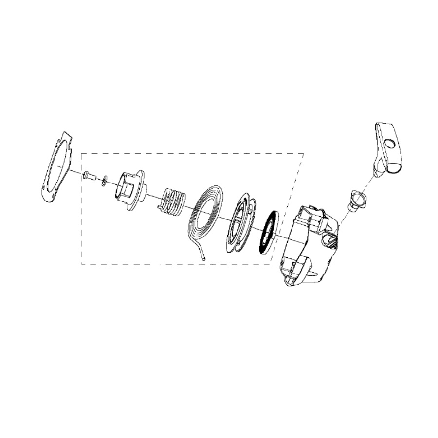 Starter assembly 331R/331R