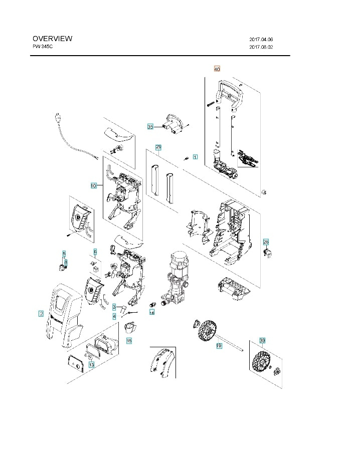 Attachment Handle Set 5960261-01