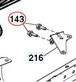 Screw 5/16-18 X 1/2In St Clear