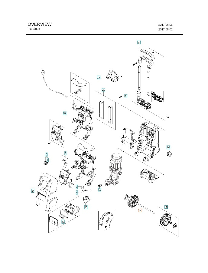 Wheel Axle 5962890-01