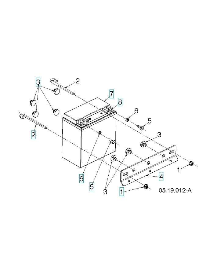 Bolt External Hexagon Head M 6