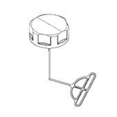 Tank cap assembly 541Rb&531Rb gray Tank cap assembly 541Rb&531Rb gray