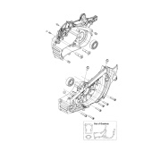 Crankcase assembly wlc 572Xp compe Crankcase assembly wlc 572Xp compe