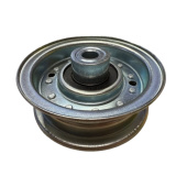 Pulley riveted with bearing and bushing height 24.6 mm Pulley riveted with bearing and bushing height 24.6 mm