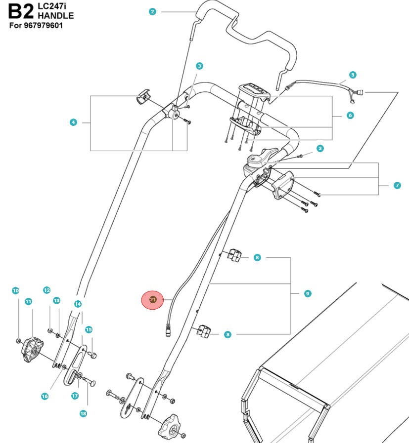 Cable Awg26 1020Mm 5976887-01