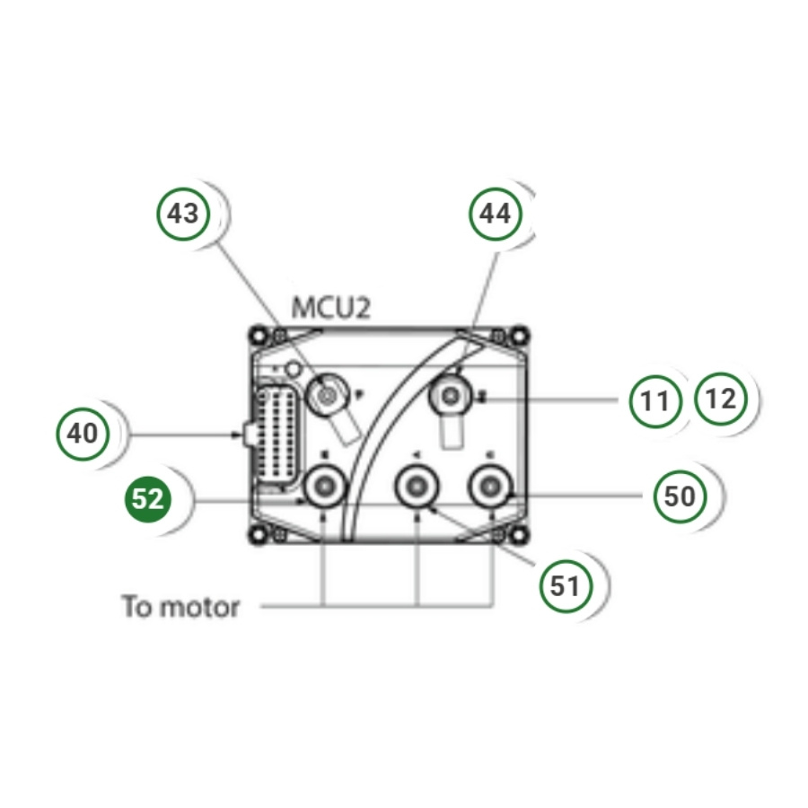 Wiring assembly phase cables w204 - w