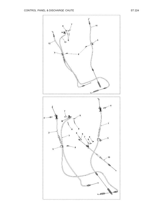 Cable Assy Speed Select Braide