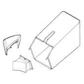 Grass bag assembly grass bag, chut Grass bag assembly grass bag, chut