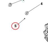 Screw St Hc M8X10 Din 914 45H 5986756-01 Screw St Hc M8X10 Din 914 45H 5986756-01