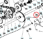 Final Shaft 5986768-01 Final Shaft 5986768-01