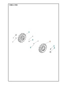 Left Wheel 3.50X6 5986783-01 Left Wheel 3.50X6 5986783-01