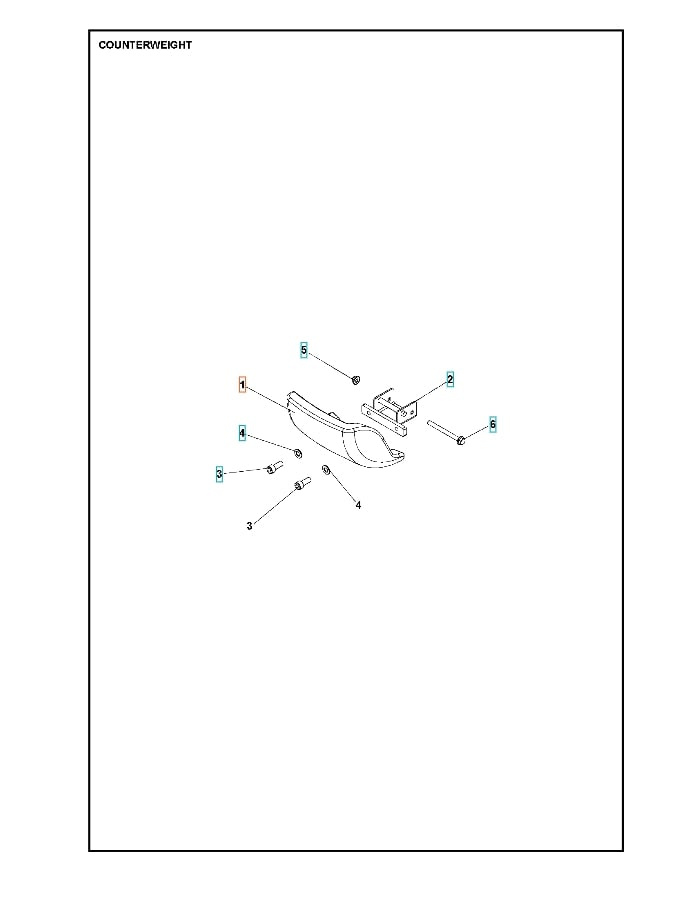 Roto Balance Weight 5986790-01