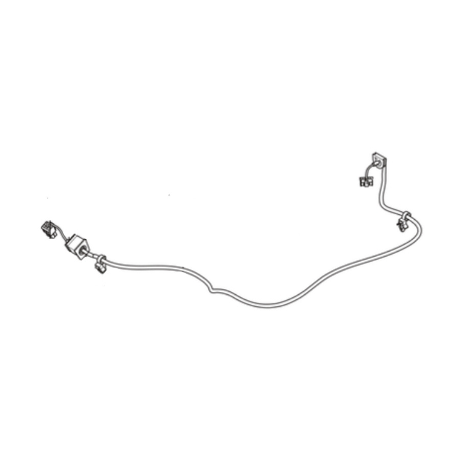 Wiring assembly height adjustment motor