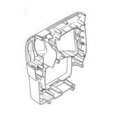 Handle half dm540i right Handle half dm540i right