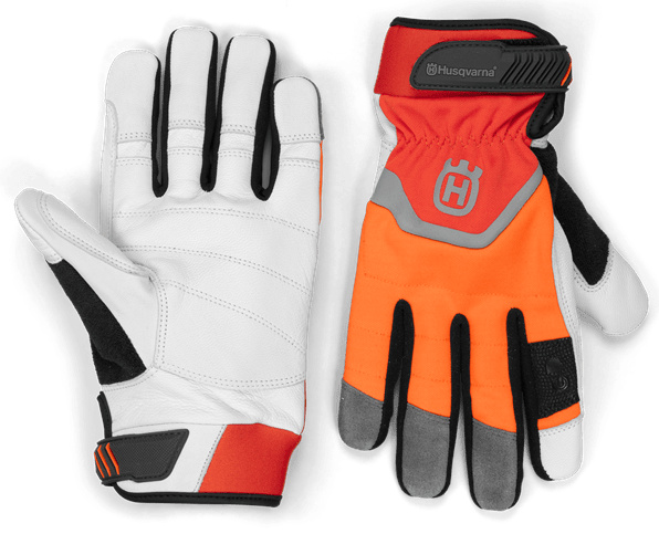 Gloves Husqvarna Technical with saw protection, 8