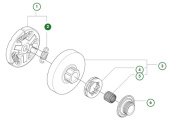 Clutch spring 564XPG Clutch spring 564XPG