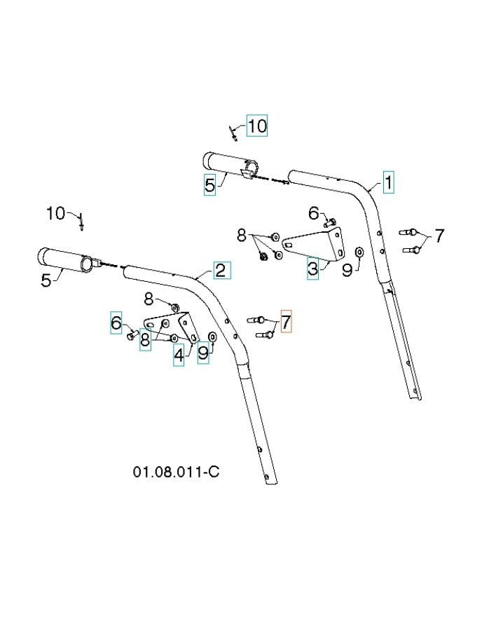 Bolt, 5/16-18X1 1/2 8747805-24