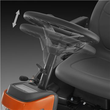 Husqvarna Rider 214C + Snow blade